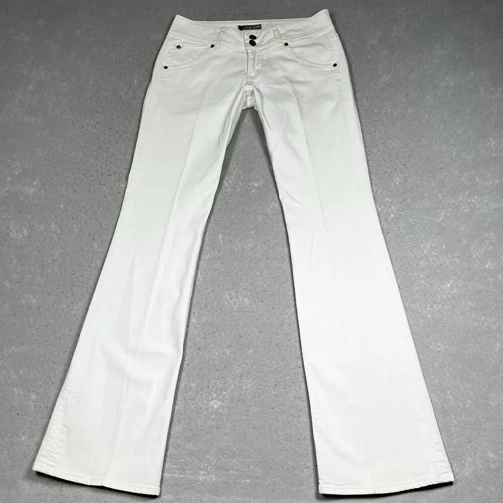 Hudson Jeans White Women's Boot Cut Jeans - Picture 1 of 16